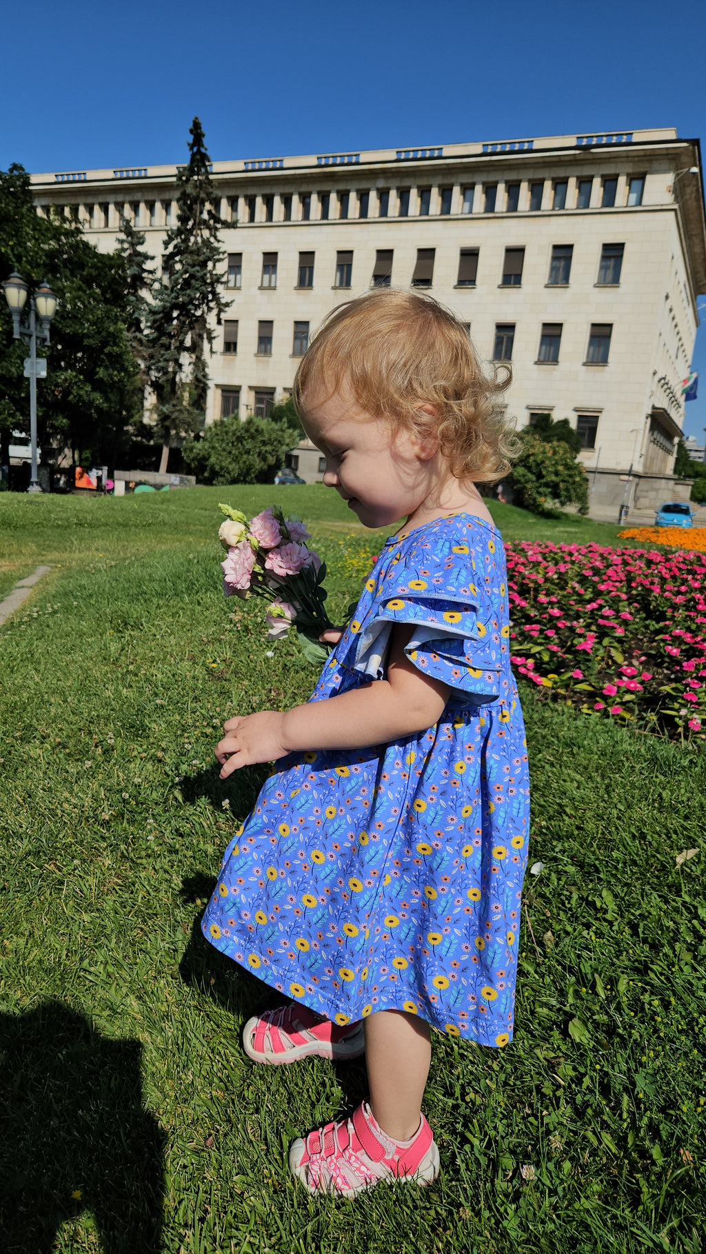 Rochie pentru fete GentleTouch "Flower Pop Fun"