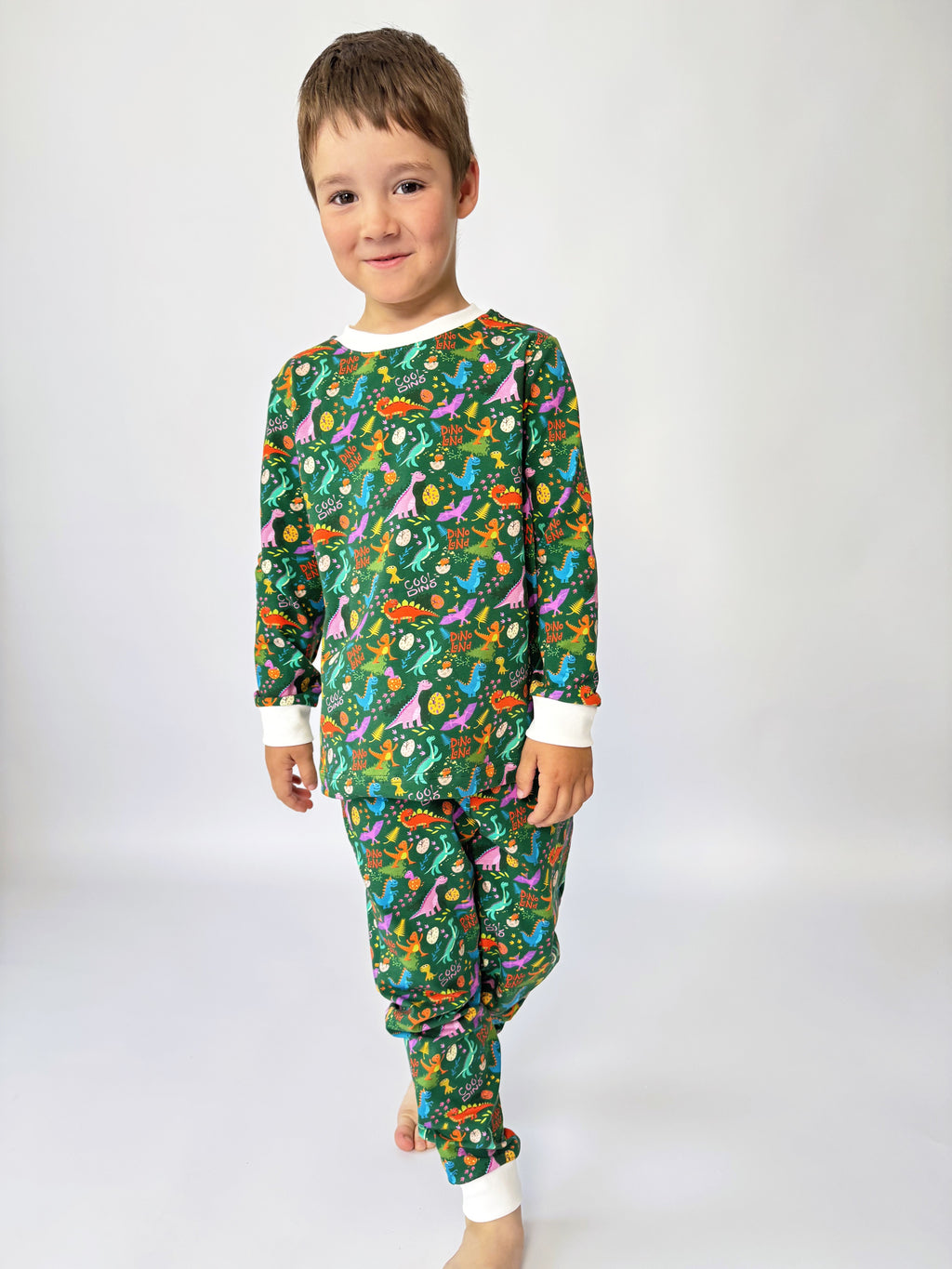 Boys’ Pyjamas – Dino (Gentle Touch)