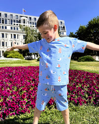 Summer Boys Set Seaside Explorer (T-shirt and shorts)