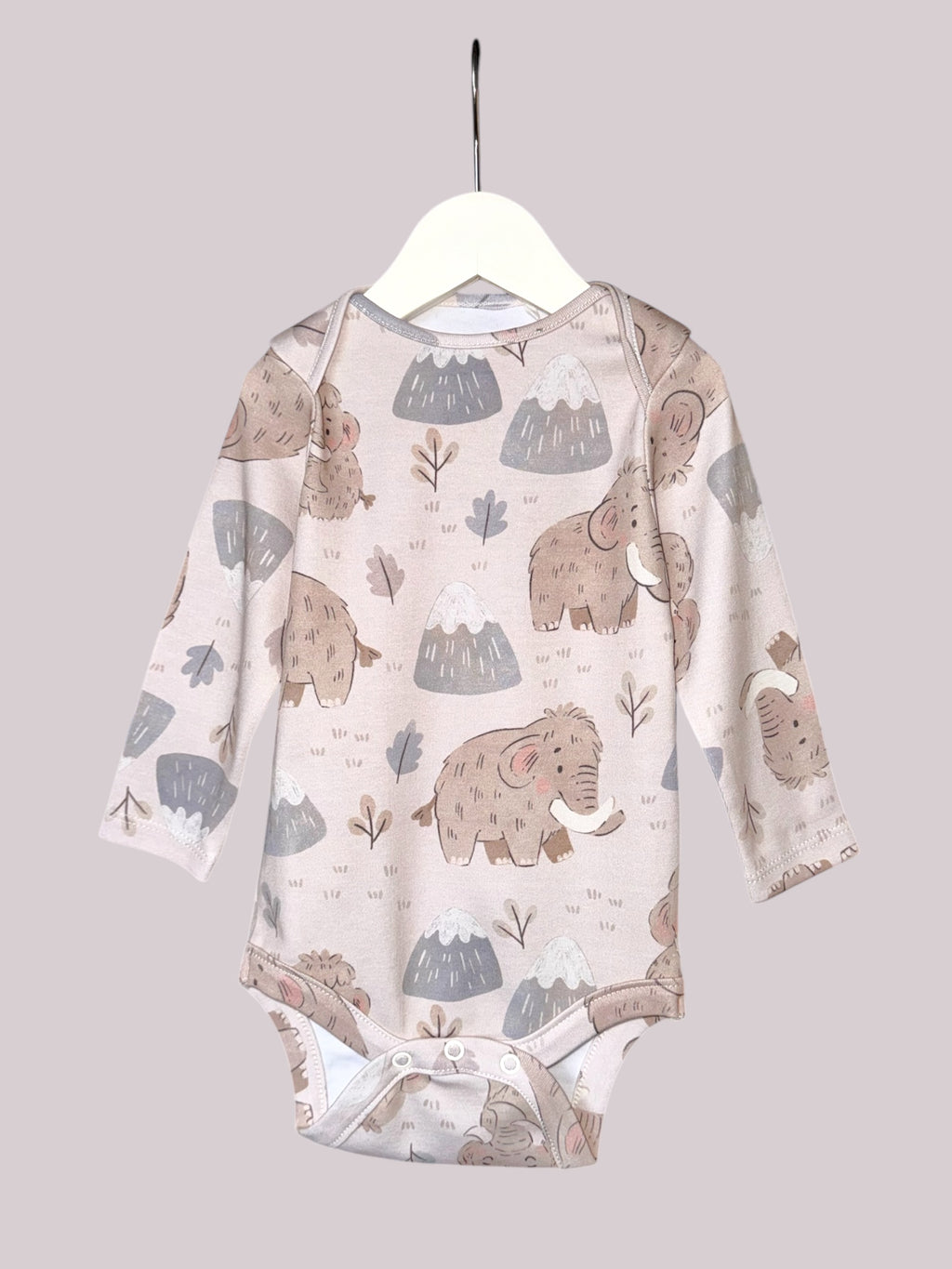 Baby set "Little mammoth" (Gentle Touch fabric)
