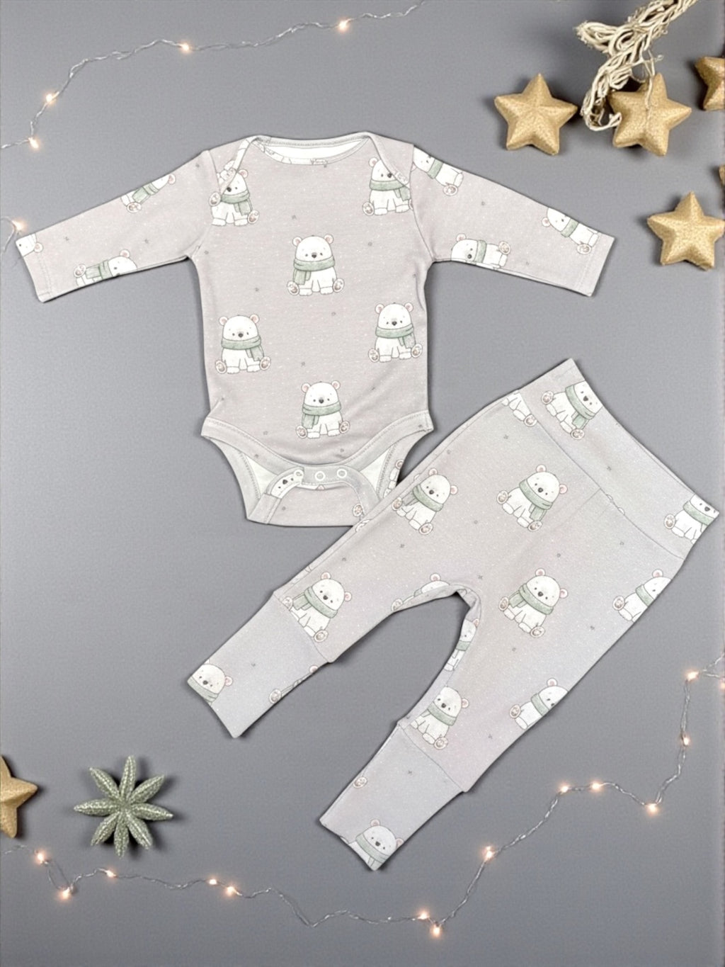 Baby set "Bear" (Gentle Touch fabric)