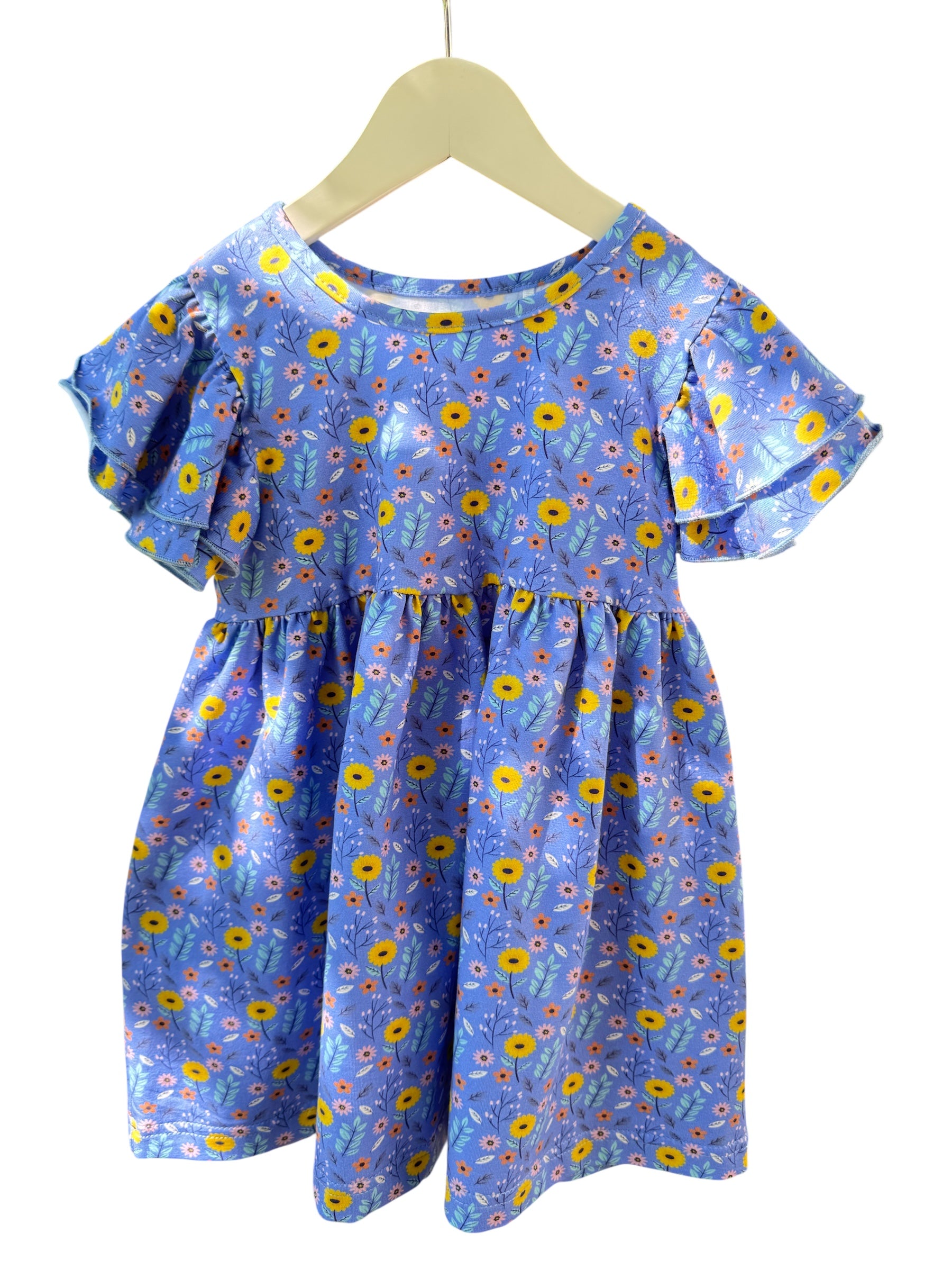 GentleTouch "Flower Pop Fun" Girls’ Dress