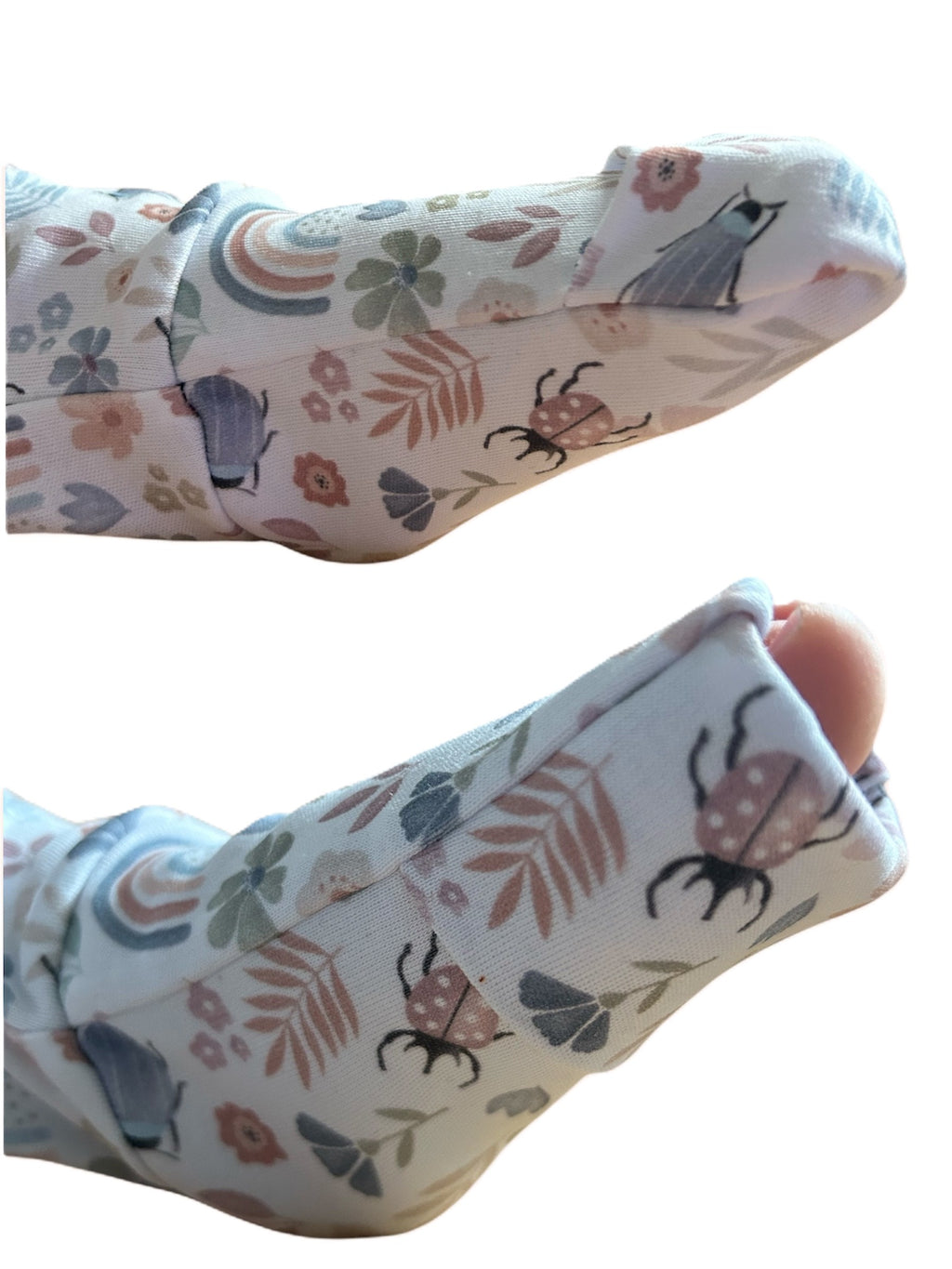 Salopetă bebeluși ultra-moale cu fermoar "Spring" (țesătură Gentle Touch)