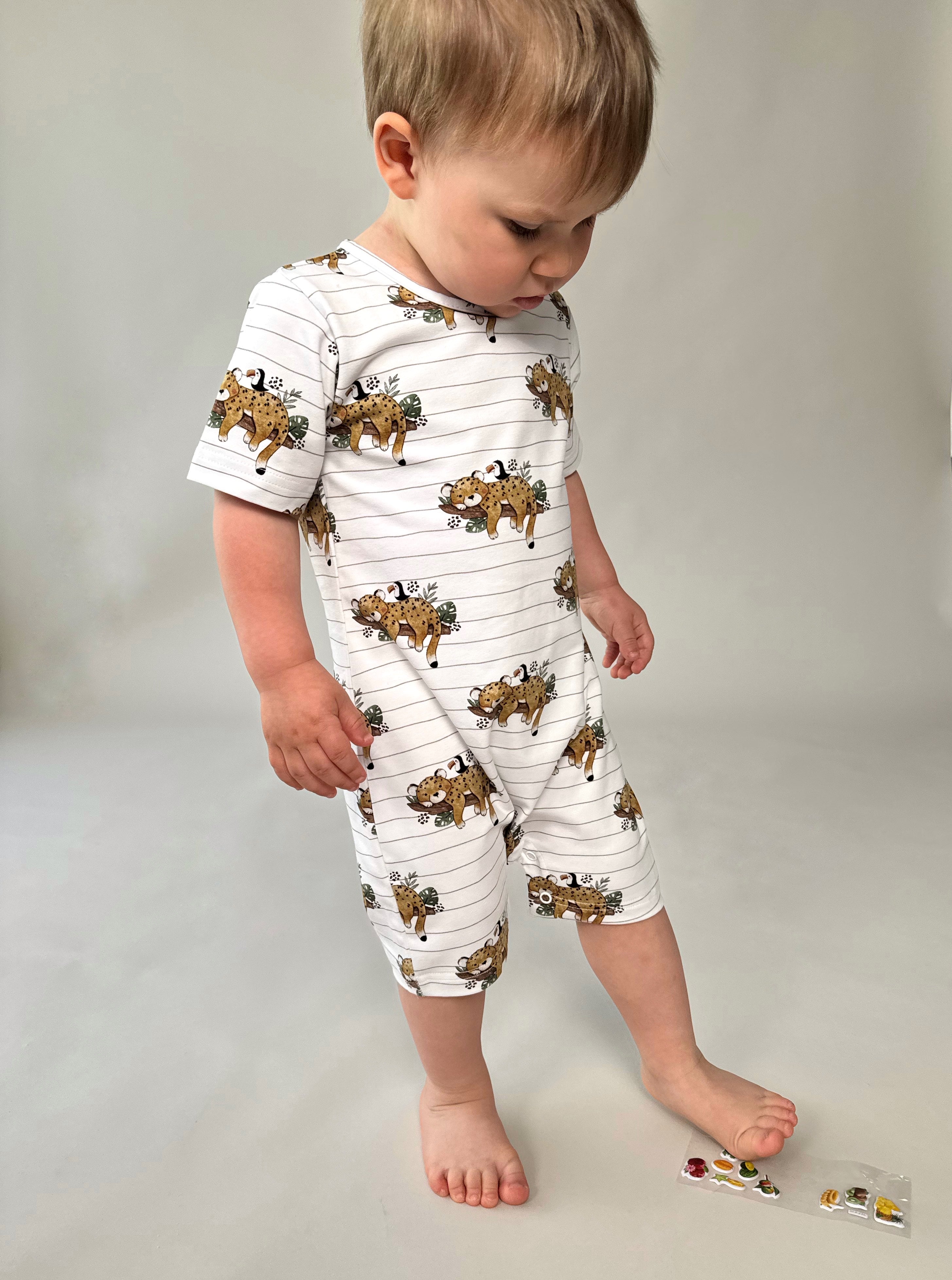 Body bebeluși de vară Tiger GentleTouch